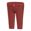 Pantalone chino (Marrone)