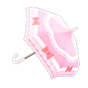 Parasole bambolina rosa
