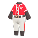 Uniforme da baseball (Rosso)