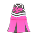 Uniforme da cheerleader (Rosa)