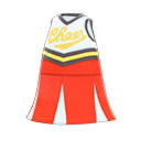 Uniforme da cheerleader (Rosso)