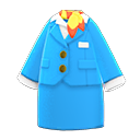 Uniforme da hostess (Blu chiaro)