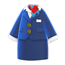 Uniforme da hostess (Blu marino)