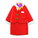 Uniforme da hostess (Rosso)