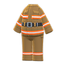 Uniforme da pompiere (Marrone)