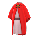 Vestito da scuola di magia (Rosso)