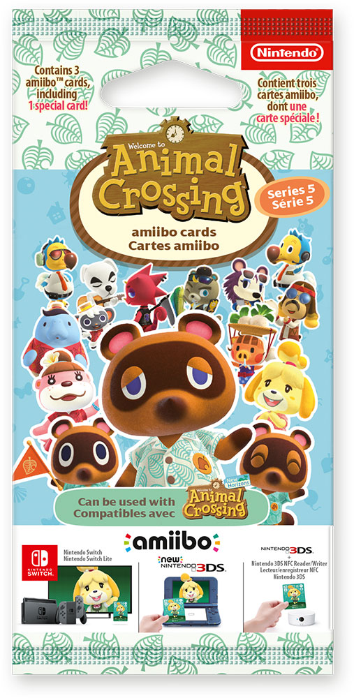 Carte Amiibo Animal Crossing - Serie 5
