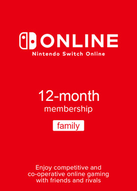 Abbonamento Nintendo Switch Online 12 mesi (Famiglia)
