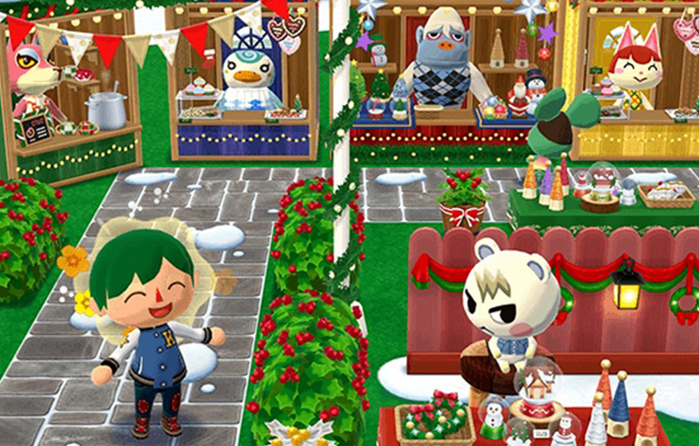Animal Crossing: Pocket Camp, cominciato l’evento in giardino Mercatini festivi di Jingle!