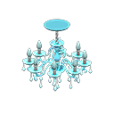 Candeliere da soffitto (Blu)