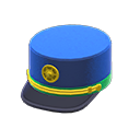 Cappello da macchinista (Blu)