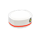 Cappello di carta ristorante (Bianco e rosso)