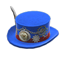 Cappello steampunk (Blu)