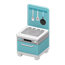Cucina compatta (Blu chiaro)