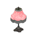 Lampada elegante (Nero, Rose rosa)