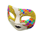Maschera veneziana (Bianco)