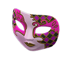 Maschera veneziana (Rosa)