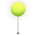 Pallone muschio luminoso (Verde)