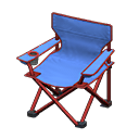 Sedia portatile da picnic (Rosso, Blu)