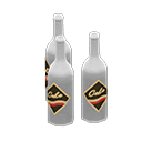 Set di bottiglie decorative (Bianco, Cola)