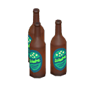 Set di bottiglie decorative (Marrone, Sidro)