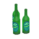 Set di bottiglie decorative (Verde chiaro, Sidro)