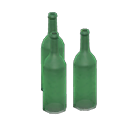 Set di bottiglie decorative (Verde, Nessuna)