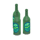 Set di bottiglie decorative (Verde, Sidro)