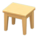 Tavolino di legno (Legno chiaro, Nulla)