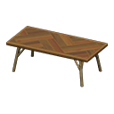 Tavolino vecchio stile (Marrone)