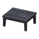Tavolo di legno (Nero, Nulla)