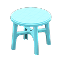 Tavolo di plastica (Blu)