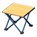 Tavolo portatile da picnic (Blu, Marrone chiaro)