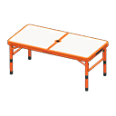 Tavolo richiudibile da picnic (Rosso, Bianco)