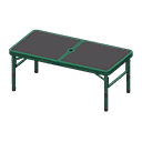Tavolo richiudibile da picnic (Verde, Nero)