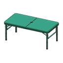 Tavolo richiudibile da picnic (Verde, Verde)