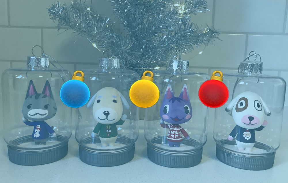 Un fan ha realizzato degli addobbi per l’albero di Natale ispirandosi ai personaggi di Animal Crossing: New Horizons!