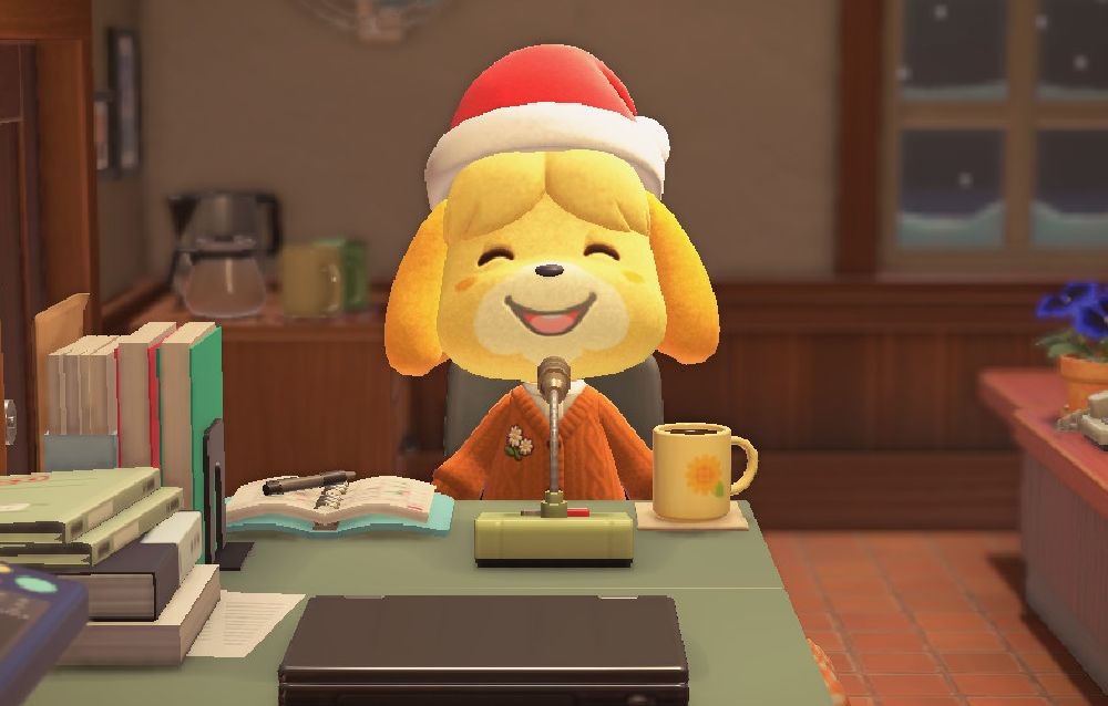 Un fan ha realizzato su Blender un personaggio in versione natalizia di Animal Crossing: New Horizons!