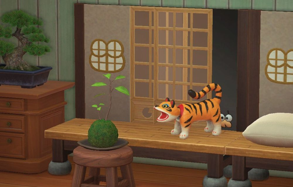 Un fan ha creato all’uncinetto la tigre di carta di Animal Crossing: New Horizons per l’anno della tigre!