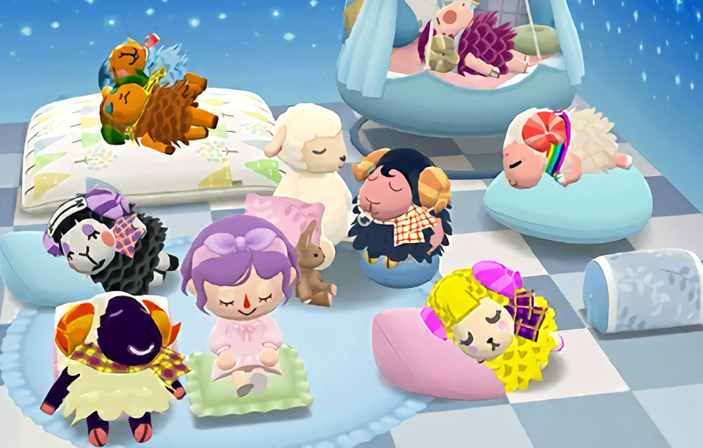 Animal Crossing: Pocket Camp, iniziata la caccia alla giroidite Cuscini dormiglioni!