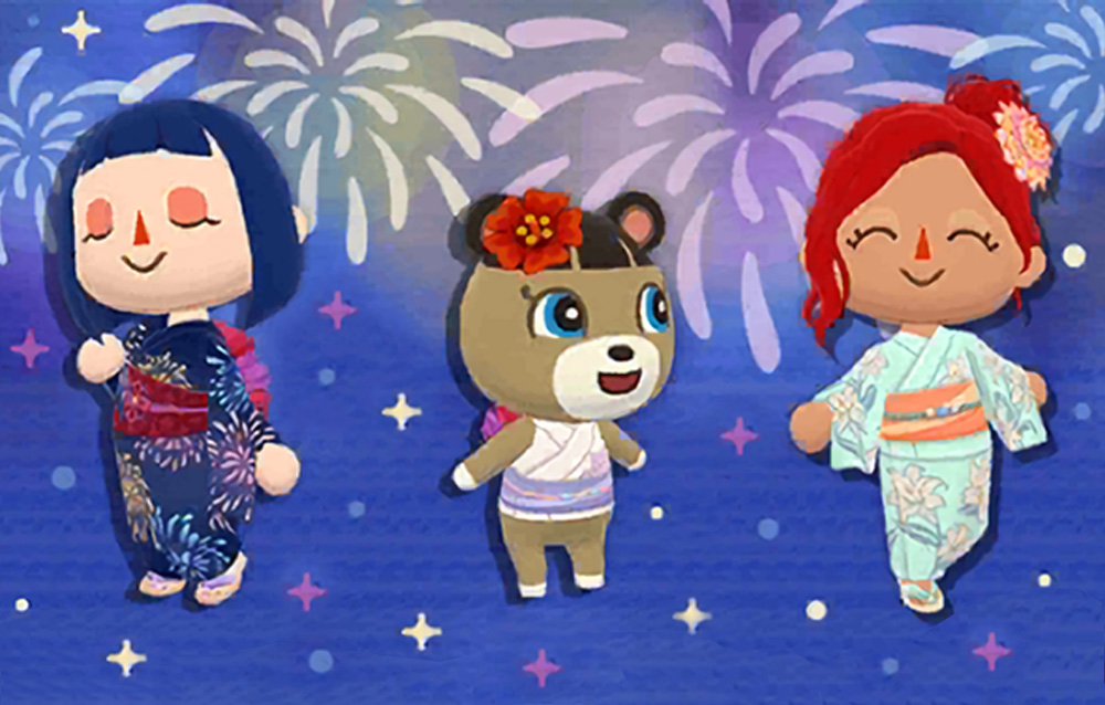 Animal Crossing: Pocket Camp, è arrivata la collezione yukata stellari!