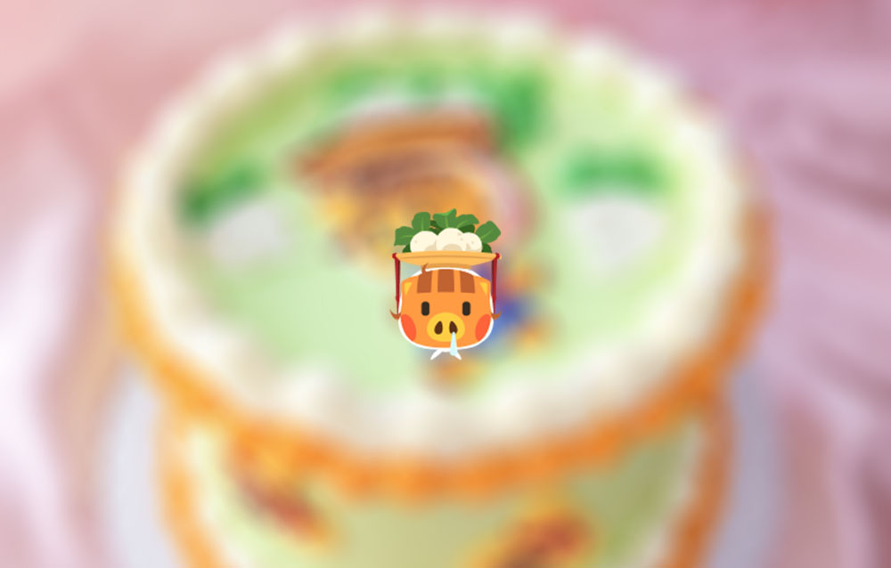 Una fan di Animal Crossing: New Horizons ha realizzato una torta ispirandosi a Brunella!