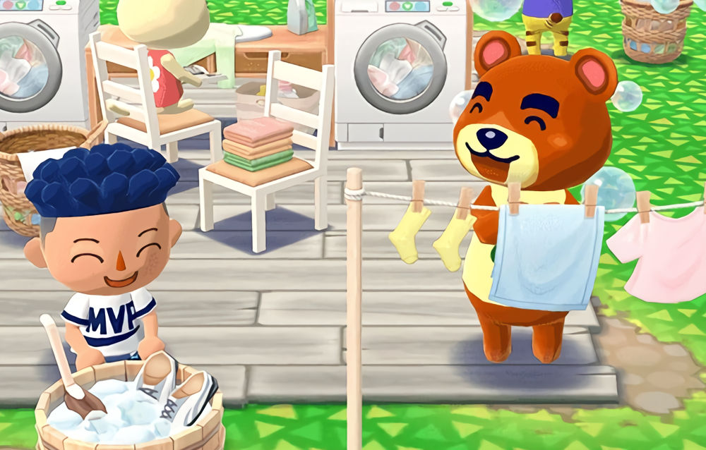 Animal Crossing: Pocket Camp, è iniziata la caccia alla giroidite Bucato profumato!