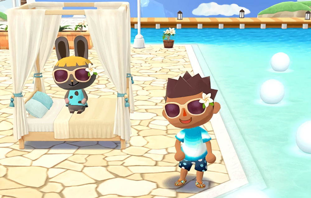 Animal Crossing: Pocket Camp, è iniziato l’evento stagionale Relax sull’isola!