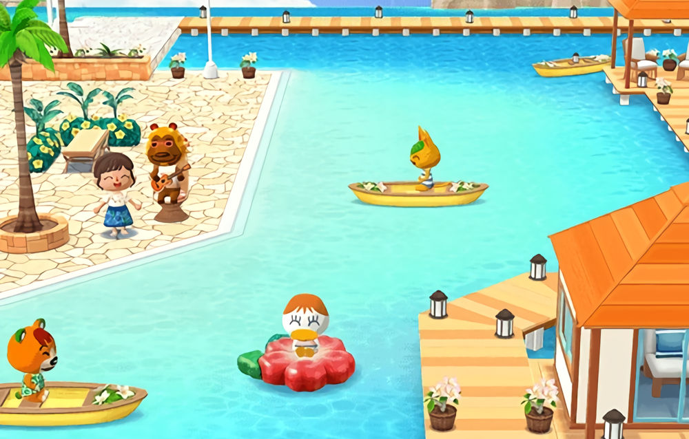 Animal Crossing: Pocket Camp, sono arrivati dei nuovi terreni a tema resort paradisiaco!