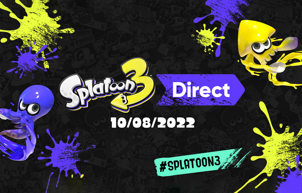Annunciato un Direct dedicato a Splatoon 3, la diretta è prevista per mercoledì pomeriggio!