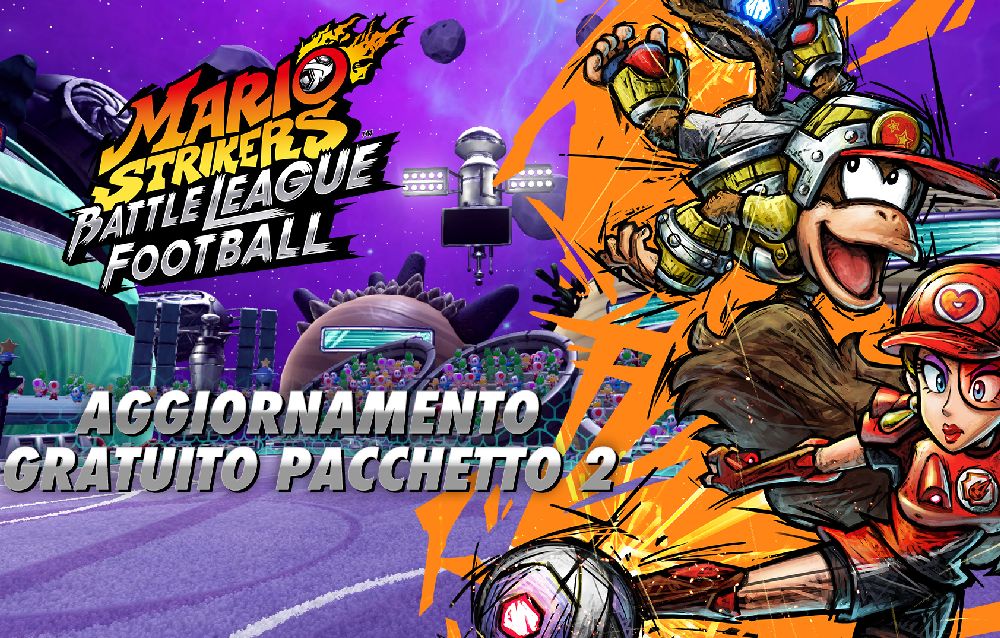 In arrivo il secondo pacchetto di aggiornamenti gratuiti per Mario Strikers: Battle League Football!