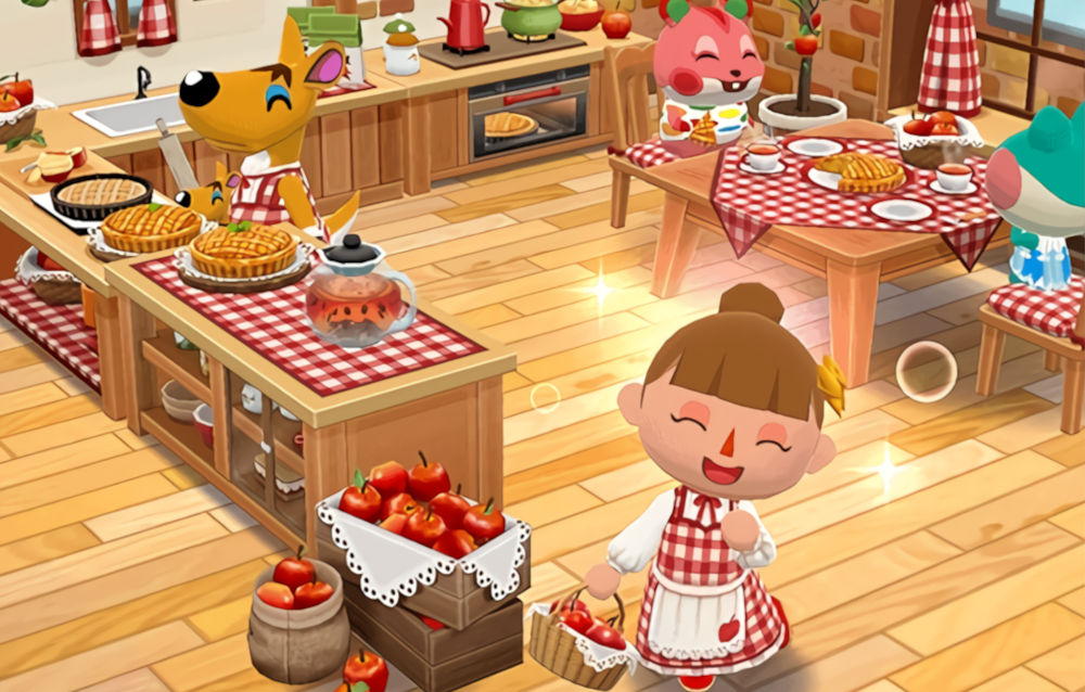 Animal Crossing: Pocket Camp, il biscotto alla mela di Taschina è di nuovo disponibile!