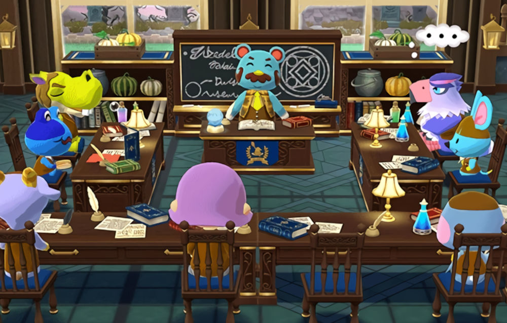 Animal Crossing: Pocket Camp, è cominciato l’evento in giardino Accademia magica di Fifonio!