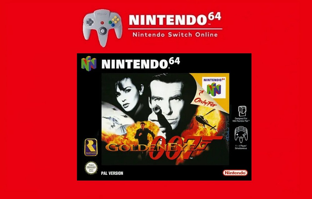 GoldenEye 007 per Nintendo 64 approda su Nintendo Switch con Nintendo Switch Online + Pacchetto Aggiuntivo!